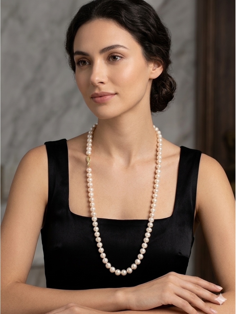 Ross-Simons Freshwater Pearl Necklace 9.5–10.5mm Pearls w/14k gold clasp 28”